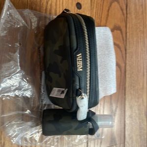 WHBM Camo Beauty Cosmetic Case Spray Bottle Set